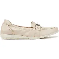 Caprice Moccasin, beige, made of Leather without heel, Size 39