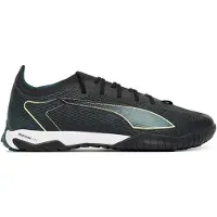 Puma ULTRA 6 PRO CAGE TT Football Boots Unisex, Shoes, Black/Fizzy Light/Green Terrain, 40