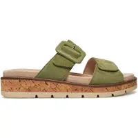 Caprice Mule, green, made of Leather without heel, Size 37