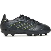 Adidas Junior Copa Pure 3 League Electric Stealth Pack FG/MG Faste/Multi Jord Fodboldstøvler Core Black/Dgh Solid Grey/Lucid Lemon