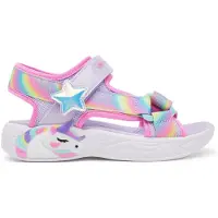 SKECHERS Sandaler m. Lys - Dreamy Unicorns - Lavender Multi - - 34 - Sandal