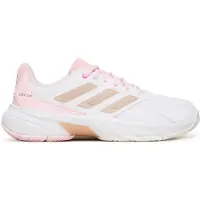 Adidas Sportssko 'CourtJam Control 3' lyserød / pudder / hvid