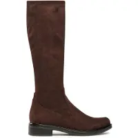 Caprice Boots, brown, made of Textiles with Block heel, Size 36