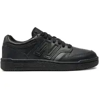 New Balance New Balanceunisex til børn. GSB480V1 Træningssko i læder 480 sort (22.5), Fast, Blonder, Casual, Sport, børnetøj