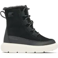 Sorel Vinterstøvler - Explorer III - Sort/Sea Salt - - 28 - Vinterstøvle