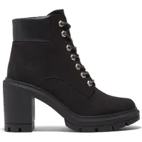 Timberland Timberlandtil kvinder. TB0A5Y6C0151 Allington Heights ankelstøvler i læder med snørebånd, sort (39.5 W), 5-8 cm, Blonder, Casual