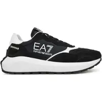 Emporio Armani EA7til mænd. 7X000341_AF18616 Wader Sneakers sort (44), Stof, Fast, Blonder, Casual