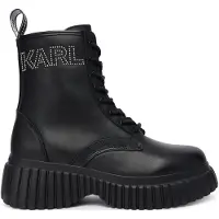 Karl Lagerfeld Snørestøvletter sort
