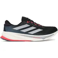 Adidas Herre Supernova Rise 2 Neutrale Løbesko Core Black/Halo Silver/Lucid Red