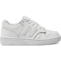 New Balance New Balanceunisex til børn. PSB480V1 Sko 480 hvid (32.5), Fast, Blonder, Casual, børnetøj
