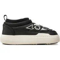 Moon Boot - Hjemmesko dame - Park Soft Flower Black/White til Unisex - Størrelse 39 - Sort