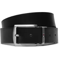 Tommy Hilfiger Bælte 'Flag Rectangular Buckle Reversible' marin