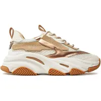 Steve madden Sneaker low 'POSSESSION' camel / guld / offwhite