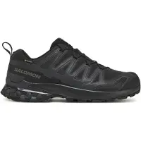 Salomon - Trail løbesko - Xa Pro 3D V9 Wide Gtx Black/Phantom/Pewter til Unisex - Størrelse 40 2/3 - Sort