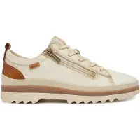 Pikolinos Sportslig snøresko 'Vigo' beige / brun