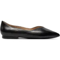 Caprice Ballerina, black, made of Leather with Block heel, Size 40