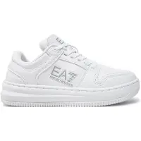 EA7 Sko - Hvid/Sølv - - 38 - Sko