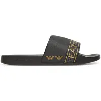 EA7 EA7unisex. 7X000110_AF15128 Chanclas Tape Slide sort (41), Fast, Ingen, Badetøj, PVC