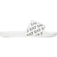 EA7 EA7unisex. 7X000109_AF15125 Flip flops All Olver Logo hvid (42), Fast, Ingen, Casual, Badetøj