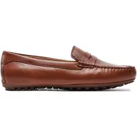 Caprice Moccasin, brown, made of Leather without heel, Size 38