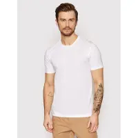 BOSS Slim fit T-shirt i merceriseret bomuld