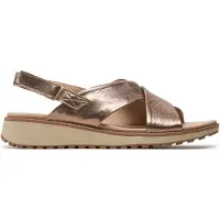 Caprice Sandal, brown, made of Leather without heel, Size 39