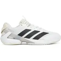 Adidas Sportssko 'Adizero Ubersonic 5' ecru / sort / hvid