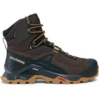 Salomon - Vandresko herre - Quest Element Gtx Delicioso/Black/Dull Gold til Unisex - Størrelse 42 - Brun