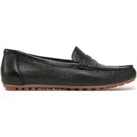 Caprice Moccasin, black, made of Leather without heel, Size 40