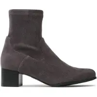 Caprice Bootie, grey, made of Textiles with Block heel, Size 41