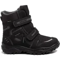 Superfit Snowboots 'Husky' mørkebrun / grå / pastellilla / hvid