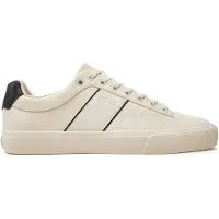BOSS BOSStil mænd. 50522833 Træningssko Aiden off-white (40), Hvid, Fast, Blonder, Casual