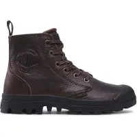 Palladium Snørestøvler 'PAMPA' mørkebrun