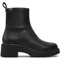 Camper Campertil kvinder. K400725-001 Botines de piel Milah negro (38), Læder, Sort, 5-8 cm, Ingen, Klassisk