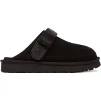 Ugg UGGtil mænd. 1166915 Goldencoast Clog II lædertræsko sort (40), Fast, Ruskind, Velcro, Casual