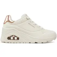 SKECHERS Skecherstil kvinder. 177520 Uno Wedge Hi Steps Sneakers hvid (40), 3-5 cm, Blonder, Casual