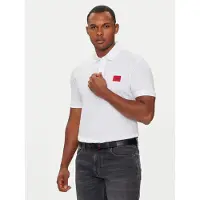 HUGO Bluser & t-shirts 'Dereso' rød / sort / hvid