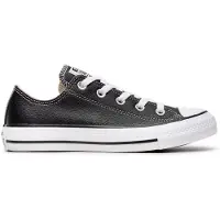 Converse Sneaker low 'Chuck Taylor All Star Leather' sort / hvid