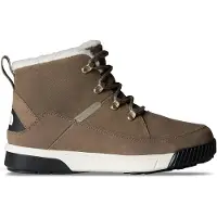 The North Face - Afterski - Sierra Mid Lace WP W Cavern Grey/White Dune til UnisexUld - Størrelse 5,5 US - Brun