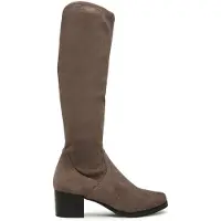 Caprice Boots, brown, made of Textiles with Block heel, Size 39