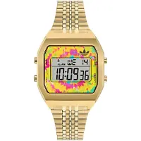 Adidas Originals Digitalur lyseblå / gul / guld / lysegrøn / fuchsia