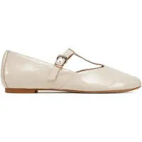 Caprice Slipper, white, made of Leather with Block heel, Size 38.5