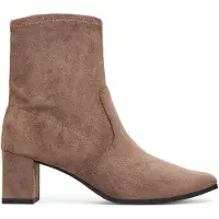 Caprice Bootie, brown, made of Textiles with Block heel, Size 38