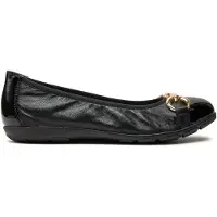 Caprice Ballerina, black, made of Leather, Size 41