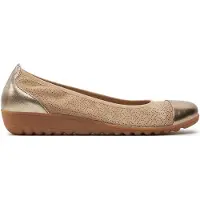 Caprice Ballerina, beige, made of Leather, Size 36