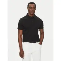 Michael Kors Michael Korstil mænd. CB95FGVC93 Poloshirt i sort bomuld (M), Casual, Korte ærmer