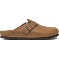 Birkenstock Pantoletter 'Boston Leoi' cognac