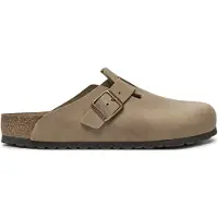 Birkenstock Boston Soft Footbed Natural Leather Oiled Træsko
