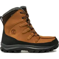 Timberland Timberlandtil mænd. TB19701R2311 Chillberg Mid Lace Up brune læderstøvler (47.5), Fast, Blonder, Casual, Udendørs