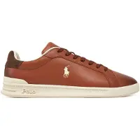 Ralph Lauren Polo Ralph Laurentil mænd. 809965073001 CRT II brune lædersko (45), Fast, Blonder, Casual